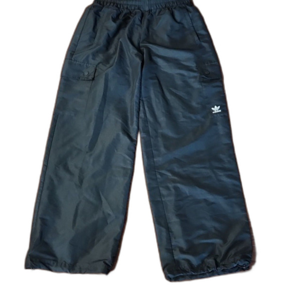 Adidas Women's Essentials Woven Cargo Pants, Black, Size M, IX9974 - Picture 6 of 13